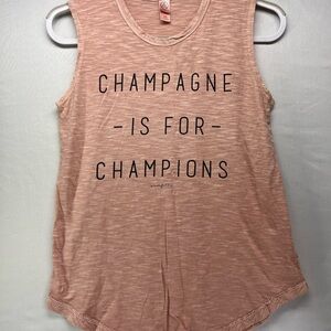 Alternative Champagne Graphic Muscle Tee